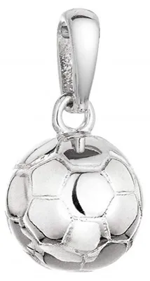 Image de Pendentif en argent Football 64013