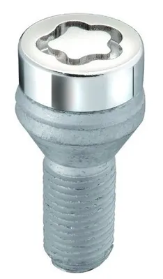 Produktbild von MCGARD Original Felgenschlösser Satz chrom 60° M12 SW17 für VW GOLF III (1H1) GOLF II (19E, 1G1) up! Schrägheck (121, 122, BL1, BL2) Lupo (6X1, 6E1)