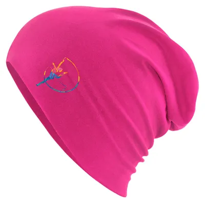 Produktbild von Huuraa Beanie Rhythmische Sportgymnastik Turnen Fuchsia One Size Baumwolle und Elasthan Mütze Geschenkidee