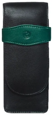 Produktbild von Pelikan TG 32, Weiches Federmäppchen, Leder, Schwarz, Grün