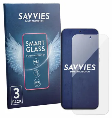 Produktbild von 3x Savvies Schutzglas Folie für Xiaomi 17 Ultra 9H Panzer Schutzfolie Glas Displayschutz klar transparent