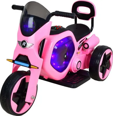 Obrázek produktu pro Elektrická dětská tříkolka Racceway Pink,