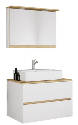 Immagine prodotto di Set di mobili da bagno con lavabo Cosila-A 80