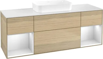 Produktbild von Villeroy & Boch F741MTPC Waschbeckenunterschrank Finion F74
