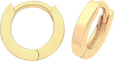Produktbild von Klassische 9 Karat (375) Gold Damen - Ohrklemme - 9mm*2mm; TRS37570