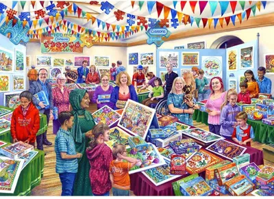 Zdjęcie produktu dla GIBSONS Puzzle Festival 1000 elementów