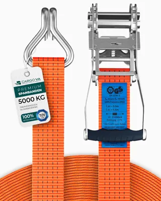 Produktbild von Spannband 5000 kg - Ratschengurte - & DIN - 50 mm x 6 m