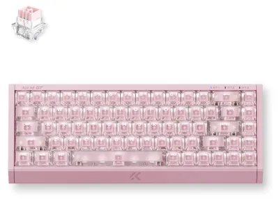 Obrázok produktu pre Magnetická klávesnica MCHOSE Ace 68 GT v ružovej farbe