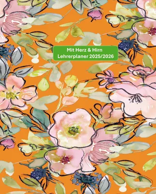 Produktbild von Mit Herz & Hirn - Lehrerplaner 2025/2026