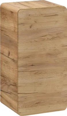 Zdjęcie produktu dla Szafka Łazienkowa Boczna 35 Cm Dąb Craft 1 Drzwi Nowoczesna