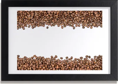 Produktbild von Bild 30x20 MDF-Rahmen, Wandkunst Kaffeebohnen