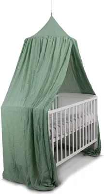 Image de Voile pour bébé Deconet - Vintage Green - anneau de 60 cm / circonférence 400 cm