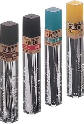 Image de Pentel C505-HB Druckbleistift-Mine HI-POLYMER SUPER Härtegrad: HB