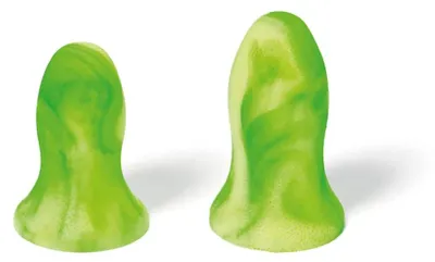 Gehörschutzstöpsel, PU-Schaum, 200 Paar, grün, 35 dB
