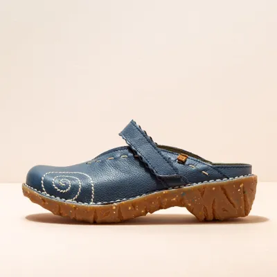 Produktbild von El naturalista Holzshuhe NG96 NATURAL GRAIN OCEAN / YGGDRASIL Farbe Ocean