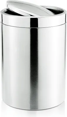 Produktbild von Abfalleimer / Mülleimer, Edelstahl, 5 Liter, hochglanz