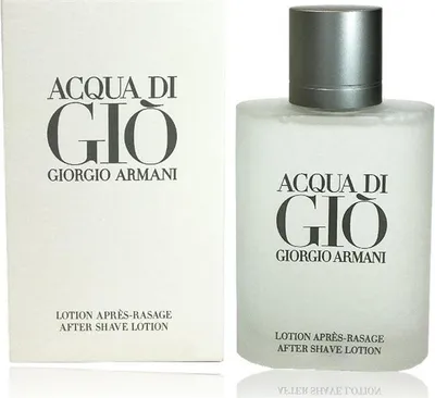 Produktbild von Giorgio Armani Acqua di Gio Aftershave Lotion für Männer, 100 ml, 72 mm – feuchtigkeitsspendend & beruhigend, für Mischhaut, normale & empfindliche Haut