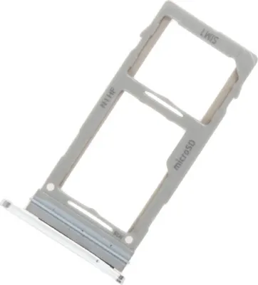 Produktbild von Für Samsung Galaxy Note20 Ultra Sim Karten Tray Halter Sim Tray Silber