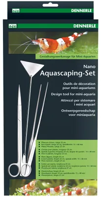 Produktbild von Dennerle Aquascaping Set, Edelstahl, Edelstahl