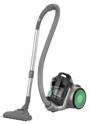 Immagine prodotto di Solac AS4250 Valorous - Aspirapolvere senza sacco. capacità del serbatoio 3L, sistema di filtraggio Non'Stop Cyclone, prestazioni di aspirazione ottimali, filtro HEPA, antiallergico, ruote in gomma, maniglia, grigio/verde