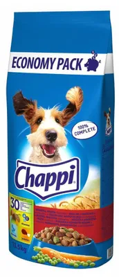 Obrázek produktu pro Chappi s drůbežím a hovězím masem 13,5 kg - suché krmivo pro psy