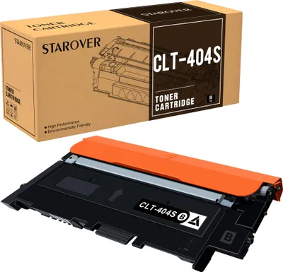 Produktbild von STAROVER CLT-404S CLT-P404C Schwarz Toner kompatibel für Samsung CLT-404 CLT-P404C CLT-K404S für Xpress c480w c480fw c480 sl-c480 c430 c430w