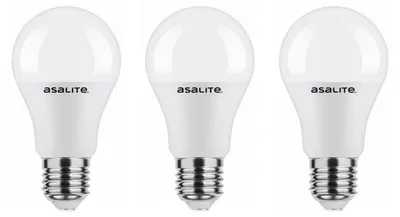 Produktbild von Asalite LED-Lampe A60 E27 7W 630lm 3000K 220-240V 3 Stück