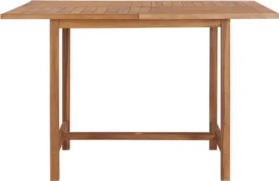 Produktbild von vidaXL Garten-Esstisch 110x110x75 cm Massivholz Teak
