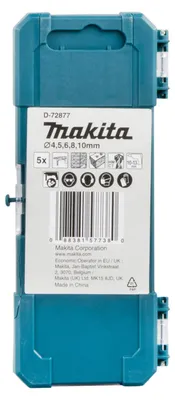 Image de Coffret 5 forets à maçonnerie - MAKITA D-72877