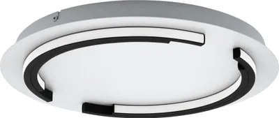 Zdjęcie produktu dla EGLO ZAMPOTE, LED, 3000 K, 3400 lm, IP20, Czarny, Biały
