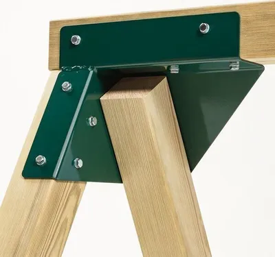 Produktbild von Schaukelverbinder für Kantholz universal Schaukelgerüst Spielplatz