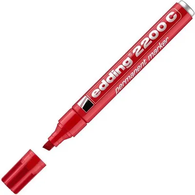 Zdjęcie produktu dla Marker permanentny Edding 2200, czerwony