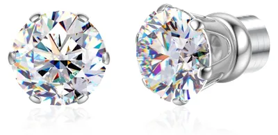Image de Solidchoice - Boucles d'oreilles magnétiques en acier inoxydable pour piercing du tragus