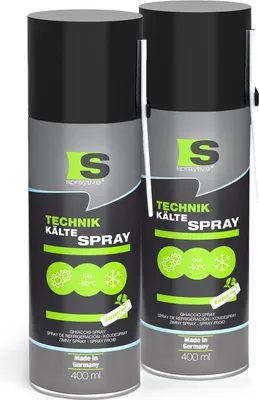 Produktbild von Spraytive 2 x 400ml Kältespray Werkstatt: Eisspray Vereisungsspray bis -50°C