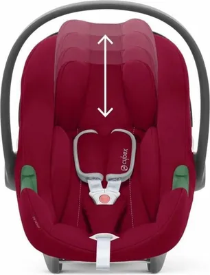 Obrázek produktu pro Scoica auto Cybex Silver ATON B2 I-SIZE Dynamic Red, include baza ISOFIX Base One