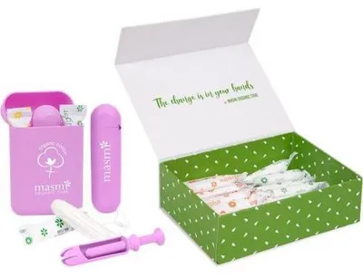 Produktbild von Bio Tampons Re-Use Applikator Classic&super Masmi 1 P