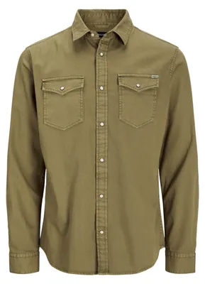 Produktbild von Jack & Jones 12138115, Hemd, L, Baumwolle, 1 Stück(e)