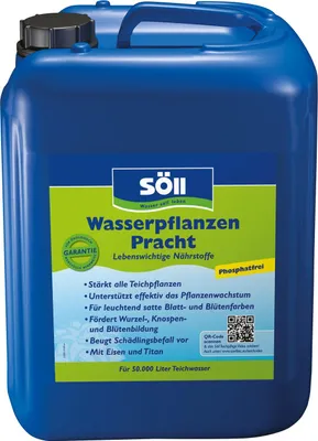 Produktbild von WasserpflanzenPracht Pflanzendünger für Teichpflanzen 5 l phosphatfrei eisenhaltig