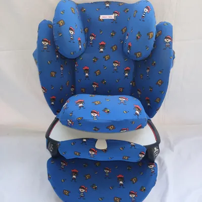 Image de Housse de protection "moon-bebe" pour siège auto Cybex Solution M, Solution Fix (bleue)
