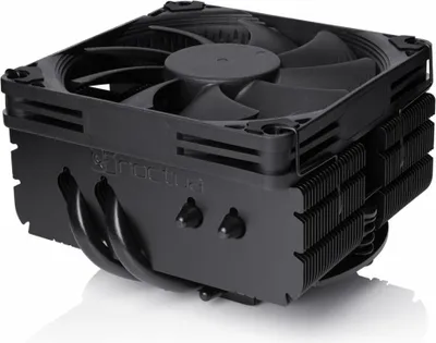 Obrázek produktu pro Noctua NH-L9X65 CHROMAX.BLACK, Tepelná jímka / chladič, 9,5 cm, 600 ot/min, 2500 ot/min, 57,5 m³/h, Černá