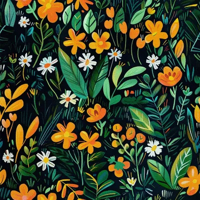Productafbeelding van Buitenkussens Oxford - Motief: Lente I DX7677