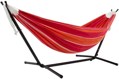 Produktbild von Doppelte Baumwolle Hängematte mit Ständer (250 Cm) - Mimosa