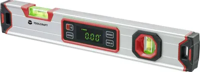 Produktbild von TOOLCRAFT TO-7337448 Digitale Wasserwaage mit Magnet 400 mm 360 ° 1.0 mm/m