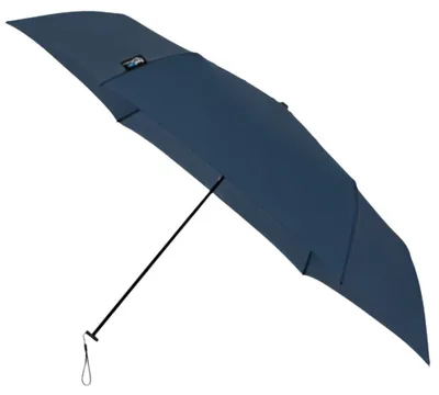 Image de Parapluie de voyage TravelLighter étanche au vent 90 cm bleu