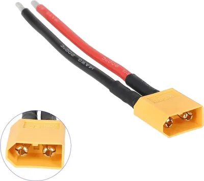 Produktbild von Universal-Batteriekabel XT60 männlichen Stecker für Elektroroller