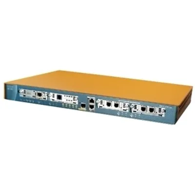 Produktbild von Cisco 1700 1760 Router - 1 Anschlüsse - 1 RJ-45 Port(s) - Management-Port - 5.0 - 128 MB - Fast Ethernet - Rackmontage