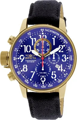 Obrázek produktu pro Invicta I-Force 1516 Pánské hodinky - Quartz Movement - Nerezová ocel s Blue Dial - 46 mm