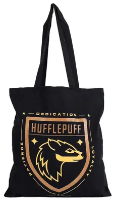 Productafbeelding van Harry Potter - Shopper "Fan Flyer", Hufflepuff PM9272 (één maat) (zwart/geel)