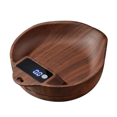 Produktbild von Mini Kaffeewaage Digital,Digitale Küchenwaage Espresso Bohnen, Handfilter, 0,1g Präzision, ABS Material Lebensmittelwaage