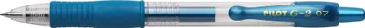 Produktbild von PILOT G2 Metallic Gelschreiber – 0.32mm, nachfüllbar, Farbe Metallicblau